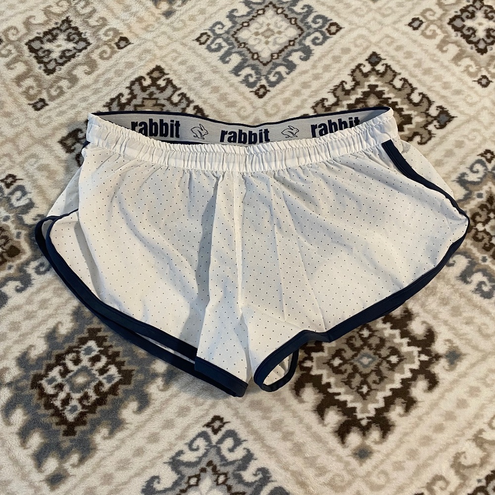 Rabbit Repeat shorts, size large